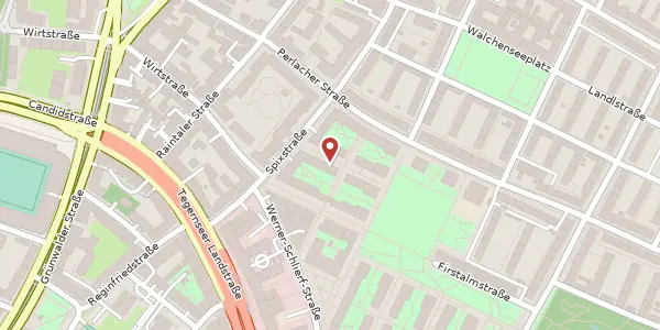 Karte der Umgebung von Spixstr. 21, 81539 München