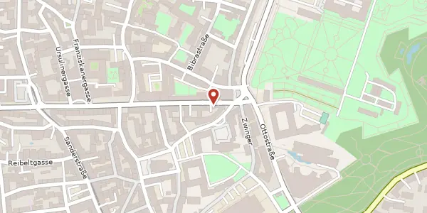 Karte der Umgebung von Neubaustr. 64, 97070 Würzburg