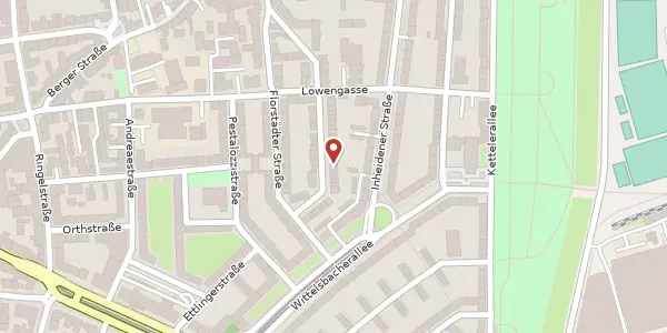 Karte der Umgebung von Stockheimer Straße 26, 60385 Frankfurt