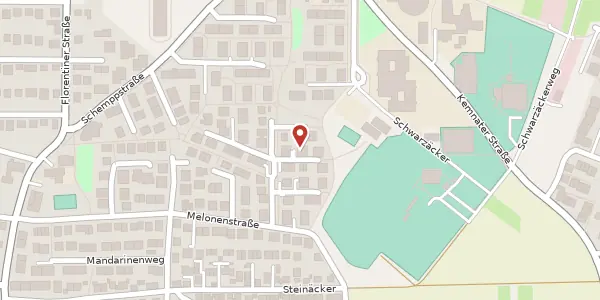 Karte der Umgebung von Wiesenäckerstraße 32, 70619 Stuttgart