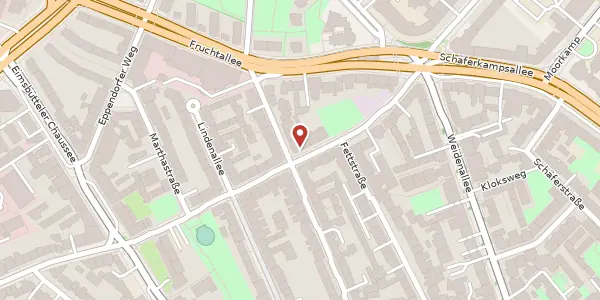 Karte der Umgebung von Bellealliancestraße 45, 20259 Hamburg