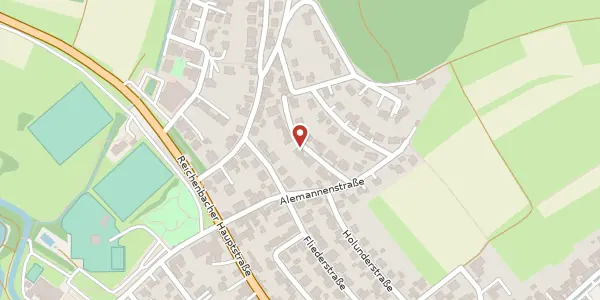 Karte der Umgebung von Mozartstraße 7, 77933 Lahr