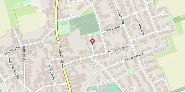 Karte der Umgebung von Brucknerstraße 3, 67227 Frankenthal (Pfalz)