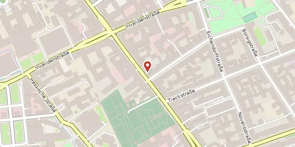 Karte der Umgebung von Chausseestraße 15, 10115 Berlin
