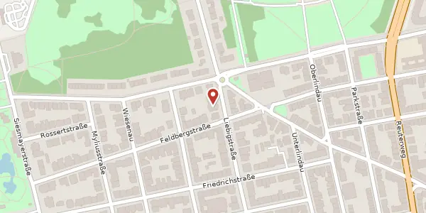 Karte der Umgebung von Liebigstr. 51, 60323 Frankfurt
