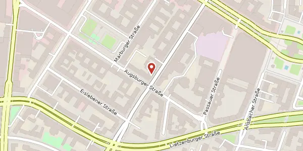Karte der Umgebung von Nürnberger Straße 24 A, 10789 Berlin