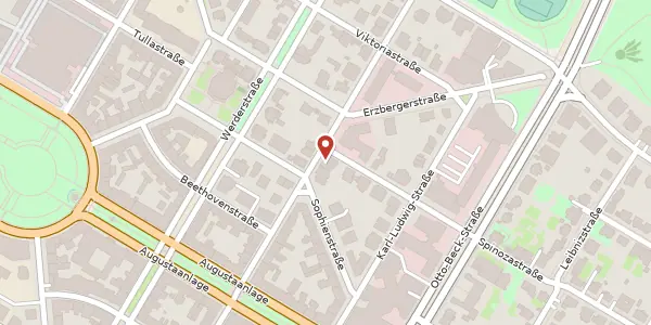 Karte der Umgebung von Mollstraße 42, 68165 Mannheim