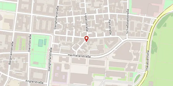 Karte der Umgebung von Ligsalzstr. 33, 80339 München