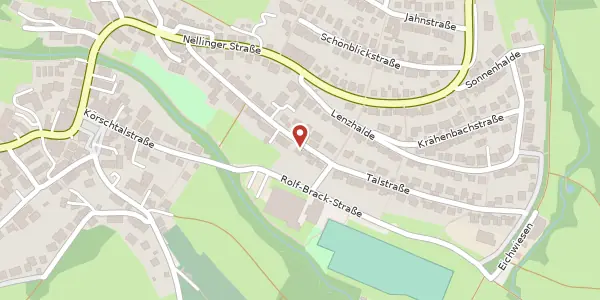 Karte der Umgebung von Talstraße 28, 73760 Ostfildern