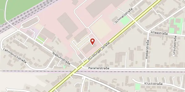 Karte der Umgebung von Duisburger Str. 531, 46049 Oberhausen