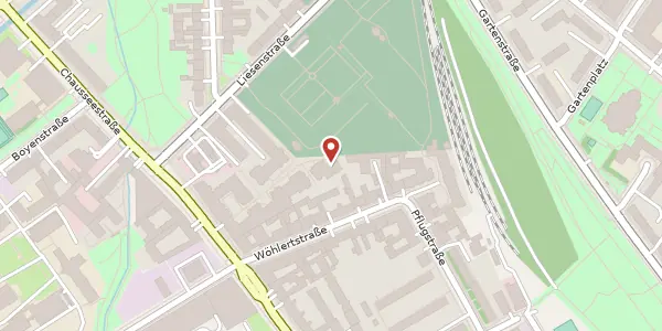 Karte der Umgebung von Chausseestraße 58 e, 10115 Berlin