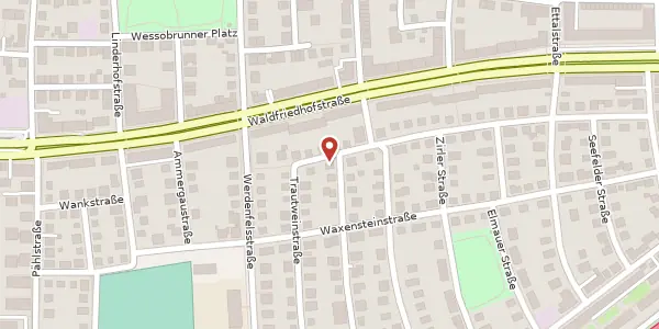 Karte der Umgebung von Kederbacherstr. 35, 81377 München