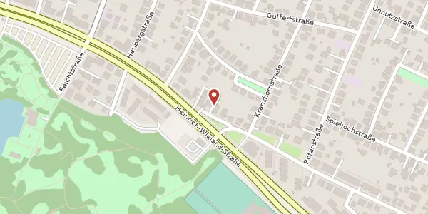 Karte der Umgebung von Zehntfeldstr. 77, 81825 München