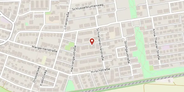 Karte der Umgebung von Sanddornweg 10, 71272 Renningen