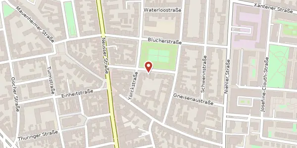Karte der Umgebung von Leipziger Platz 11, 50733 Köln