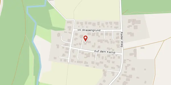 Karte der Umgebung von Auf dem Kamp 12, 22889 Tangstedt