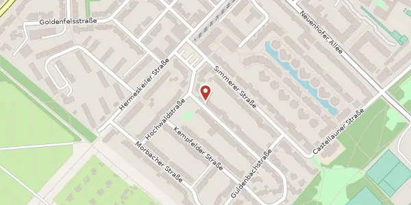 Karte der Umgebung von Kirchberger Str. 38, 50935 Köln