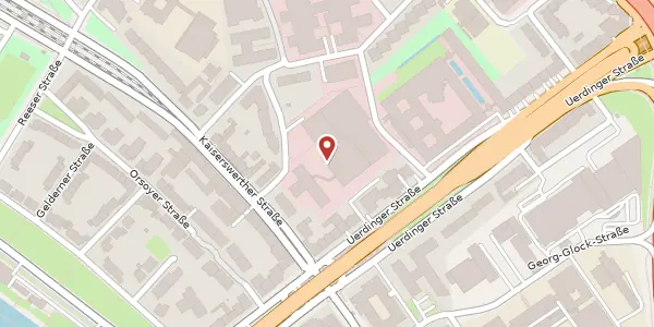 Karte der Umgebung von Tersteegenstr. 9, 40474 Düsseldorf