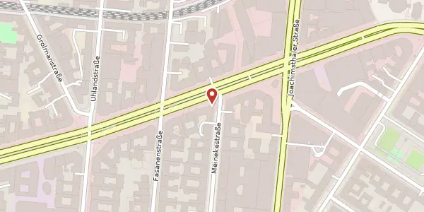 Karte der Umgebung von Kurfürstendamm 220, 10719 Berlin