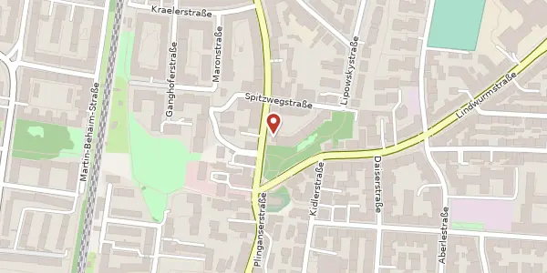 Karte der Umgebung von Pfeuferstr. 51 / I, 81373 München