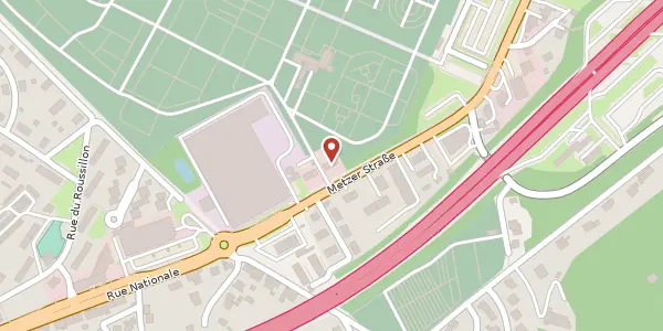 Karte der Umgebung von Metzer Straße 156, 66117 Saarbrücken