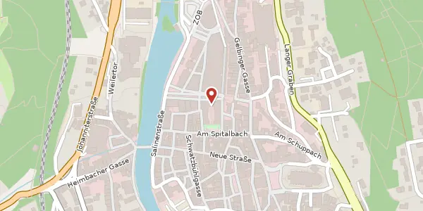 Karte der Umgebung von Am Spitalbach 8, 74523 Schwäbisch Hall