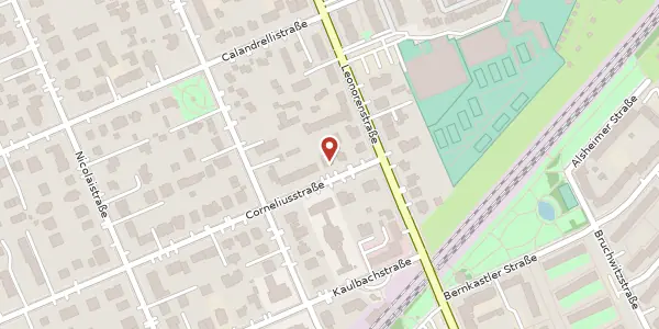 Karte der Umgebung von Corneliusstraße 34, 12247 Berlin
