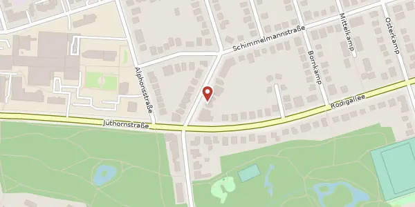Karte der Umgebung von Kielmannseggstraße 64, 22043 Hamburg
