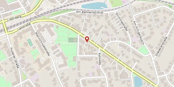 Karte der Umgebung von Warburger Str. 30, 33098 Paderborn