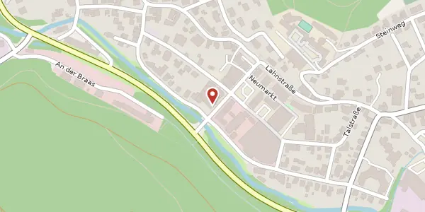 Karte der Umgebung von Amtsstr. 10, 57250 Netphen