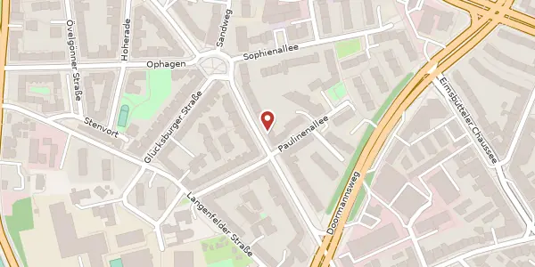 Karte der Umgebung von Eimsbüttelerstraße 100, 22769 Hamburg