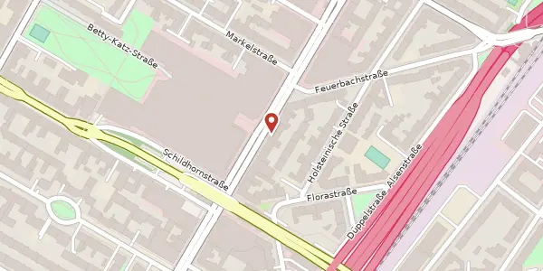 Karte der Umgebung von Schloßstraße 117, 12163 Berlin