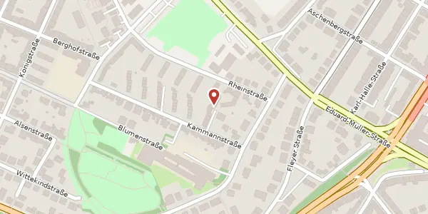 Karte der Umgebung von Kammannstr. 18, 58097 Hagen