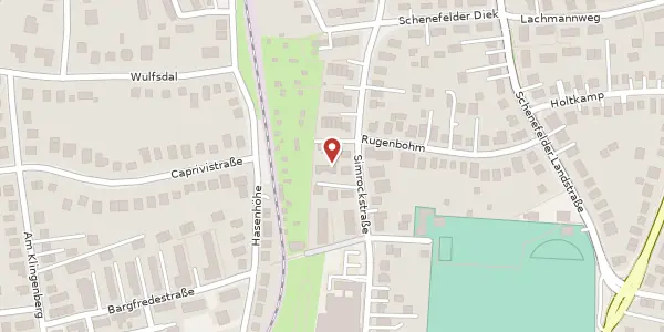 Karte der Umgebung von Simrockstraße 63, 22589 Hamburg