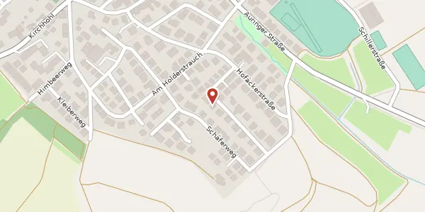 Karte der Umgebung von Taubenweg 14, 65207 Wiesbaden