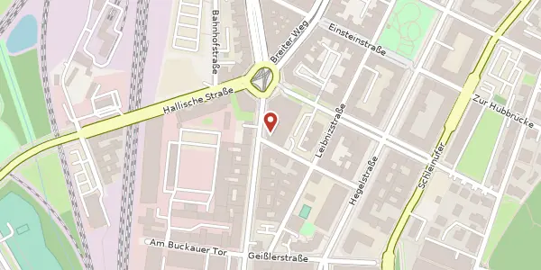 Karte der Umgebung von Sternstr. 33, 39104 Magdeburg