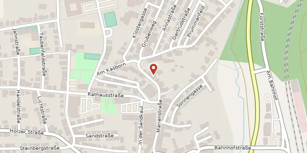 Karte der Umgebung von Marienstraße 28, 66287 Quierschied