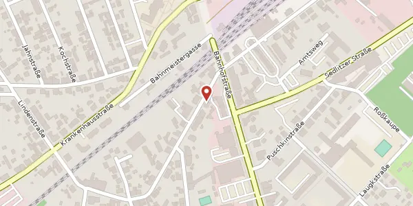 Karte der Umgebung von Moritzstraße 4, 01968 Senftenberg