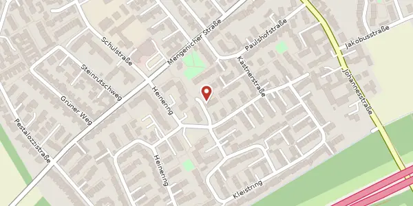 Karte der Umgebung von Kästner Str. 9, 50767 Köln