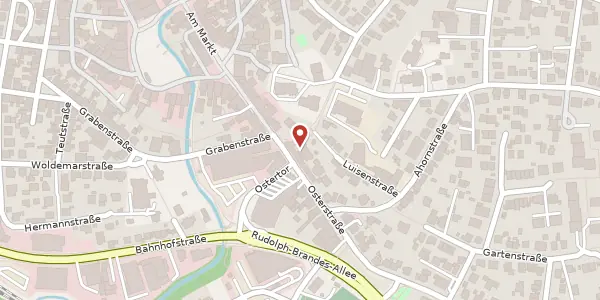 Karte der Umgebung von Osterstr. 43, 32105 Bad Salzuflen
