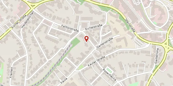 Karte der Umgebung von Falltorstraße 32, 51429 Bergisch Gladbach