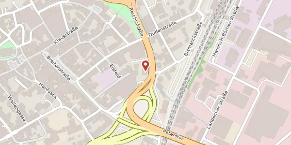 Karte der Umgebung von Reichsstraße 3, 36251 Bad Hersfeld
