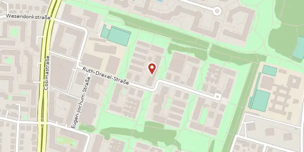 Karte der Umgebung von Ruth-Drexel-Str. 105, 81927 München