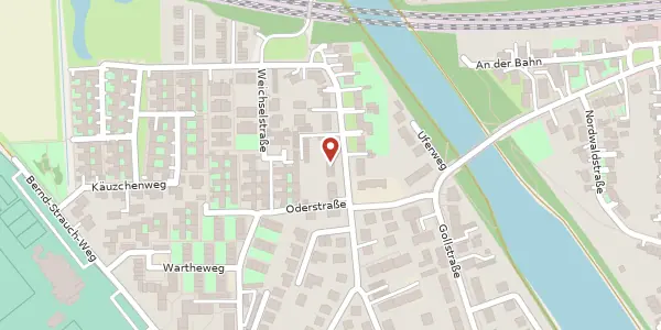 Karte der Umgebung von Oisseler Straße 27, 30559 Hannover