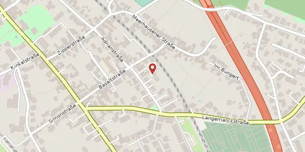 Karte der Umgebung von Adrianstr. 175 a, 53227 Bonn