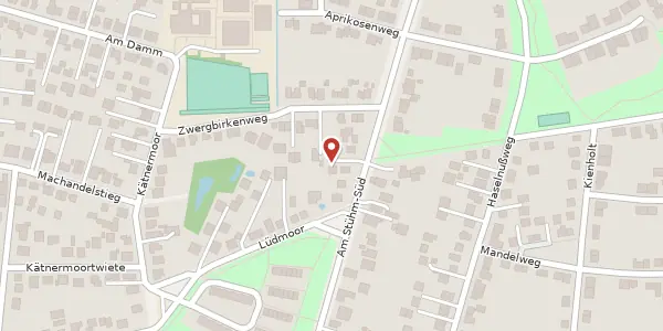 Karte der Umgebung von Am Stühm-Süd 137, 22175 Hamburg