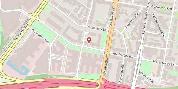 Karte der Umgebung von Messeallee 2, 45131 Essen