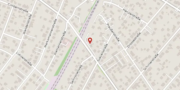 Karte der Umgebung von Germanenstraße 72, 12524 Berlin