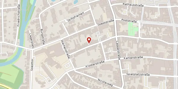 Karte der Umgebung von Kolpingstr. 17, 59555 Lippstadt