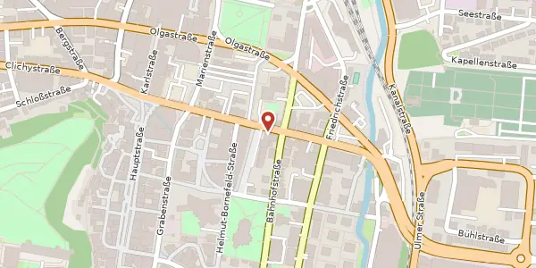 Karte der Umgebung von Brenzstraße 18, 89518 Heidenheim